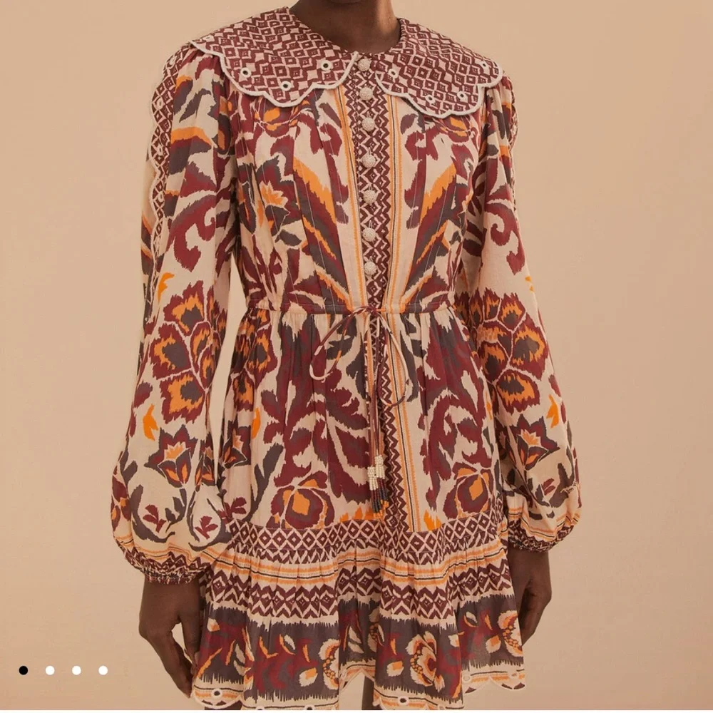 FARM Rio Multicolor Patterned Mini Dress - Picture 2 of 7